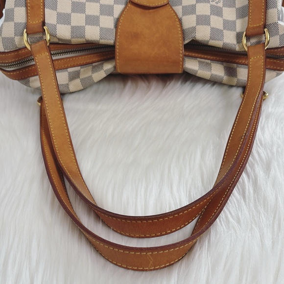 💃AUTHENTIC LOUIS VUITTON DAMIER AZUR STRESA GM BAG VI0160 - Picture 9 of 12